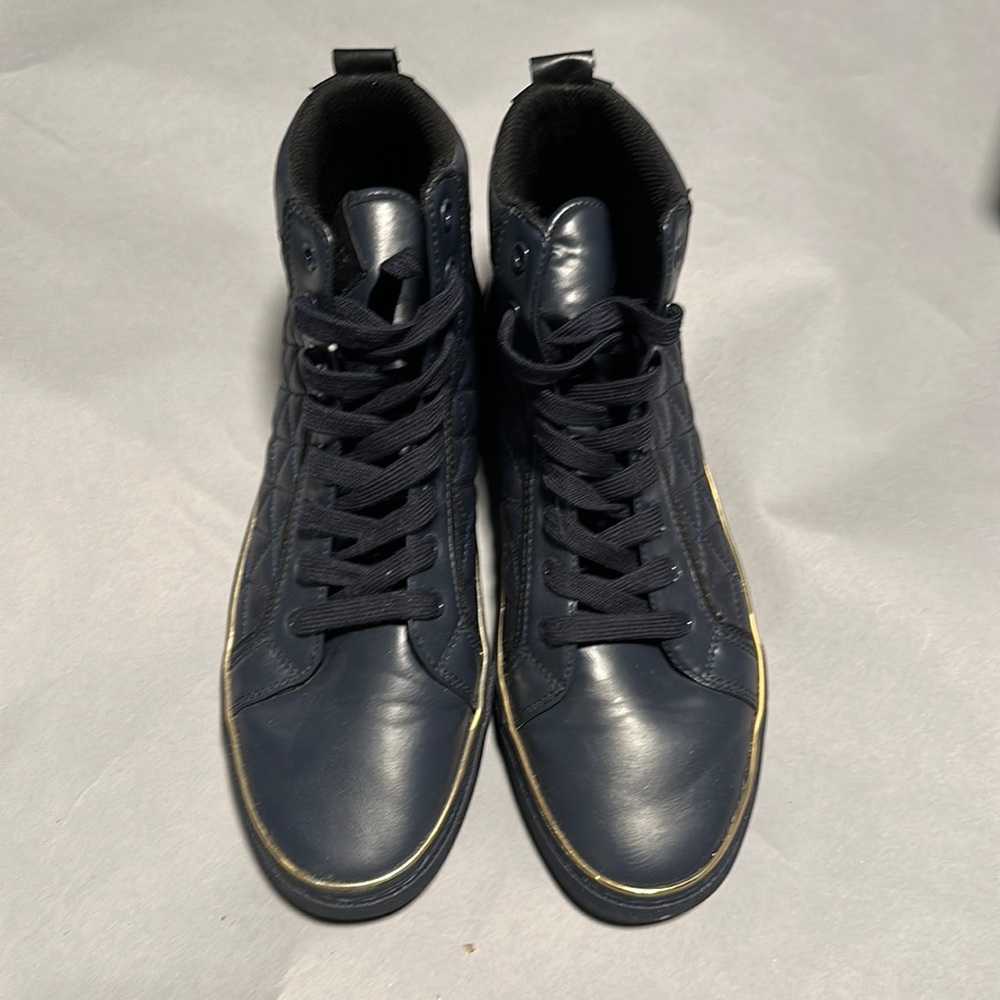 Mens Guess Sneakers Blue Size 11